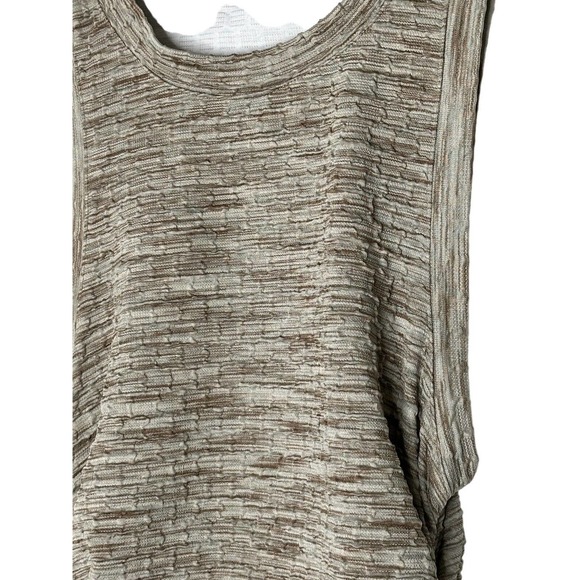 NWT Halara Womens Round Neck Sleeveless Ruched Dress Medium Bodycon Midi Casual - Picture 6 of 12